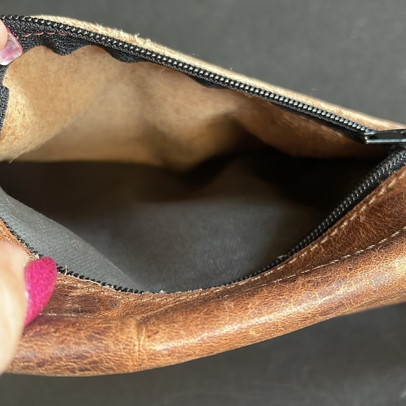 Leather Hobo Crossbody Bag - Picture 7 of 9